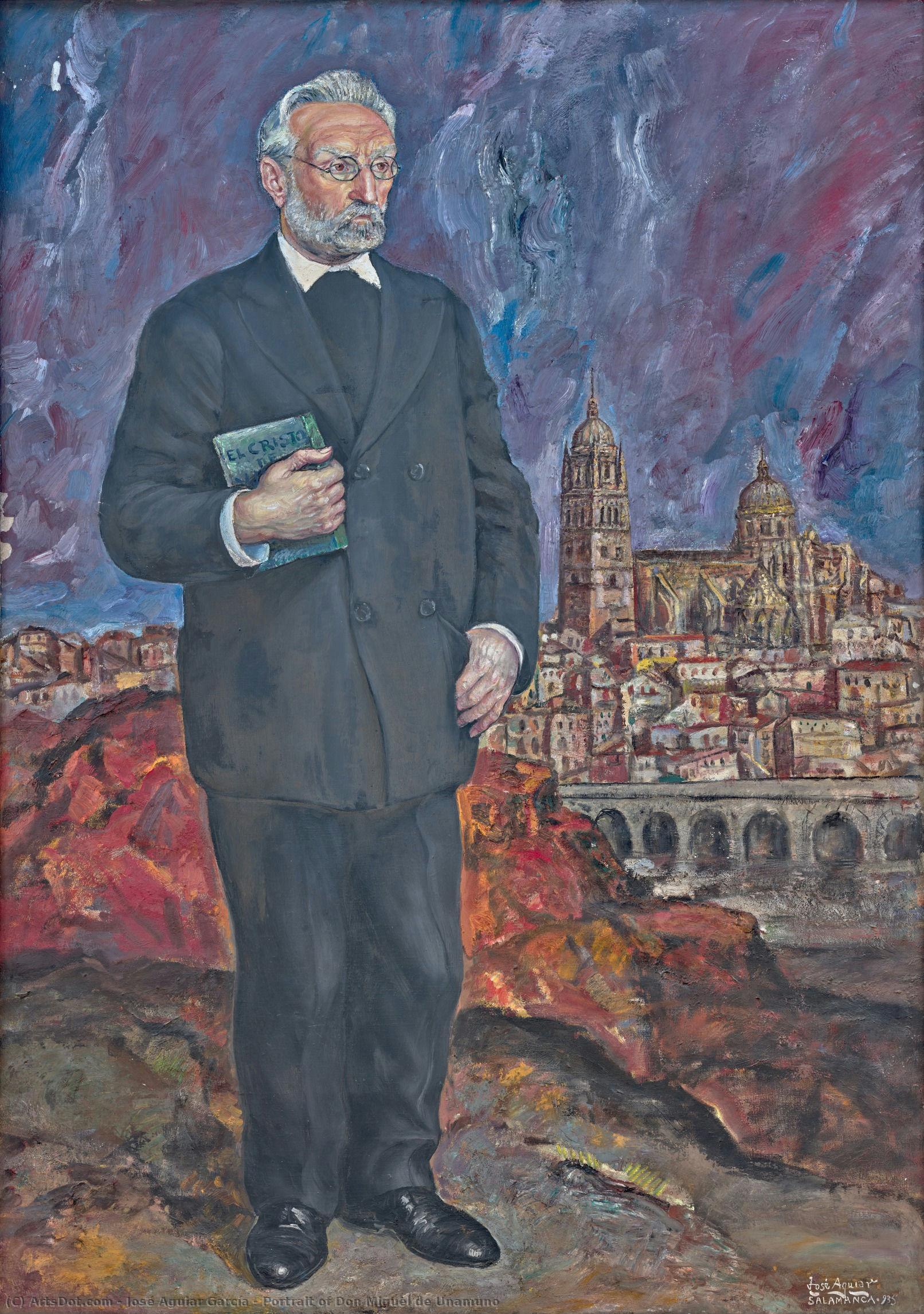 Portrait Of Don Miguel De Unamuno — José Aguiar García