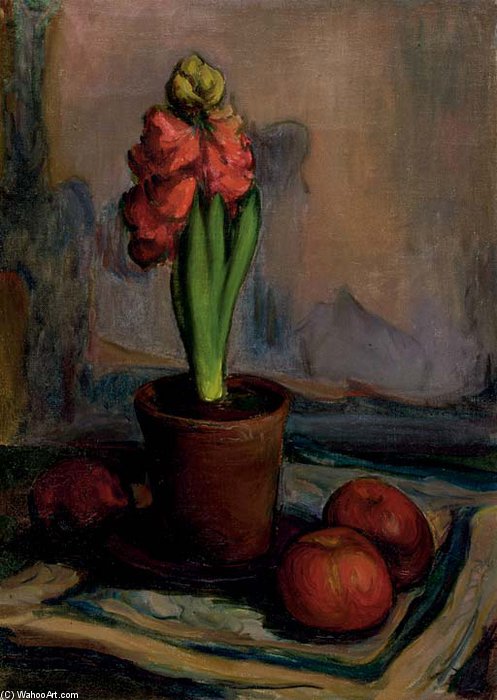 Nature Morte A La Jacinthe — Wladyslaw Slewinski