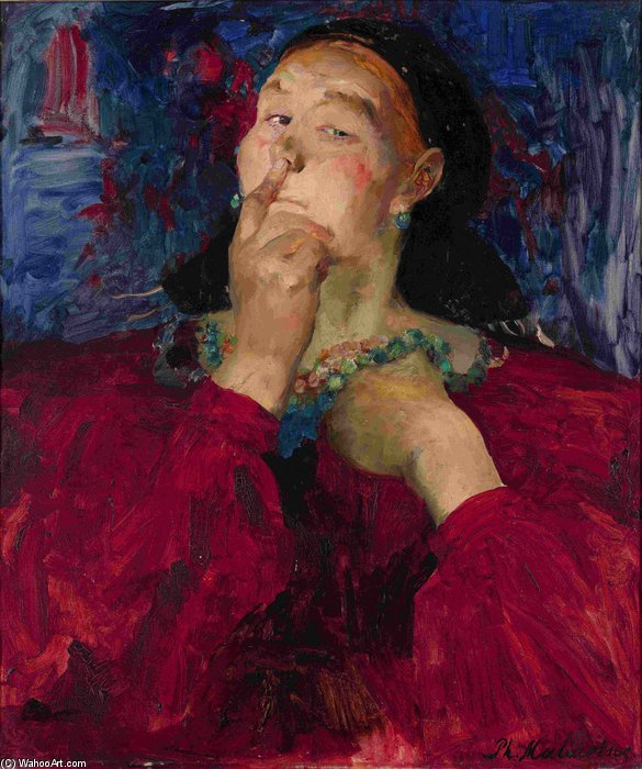 A Secret — Filipp Andreevich Maliavin