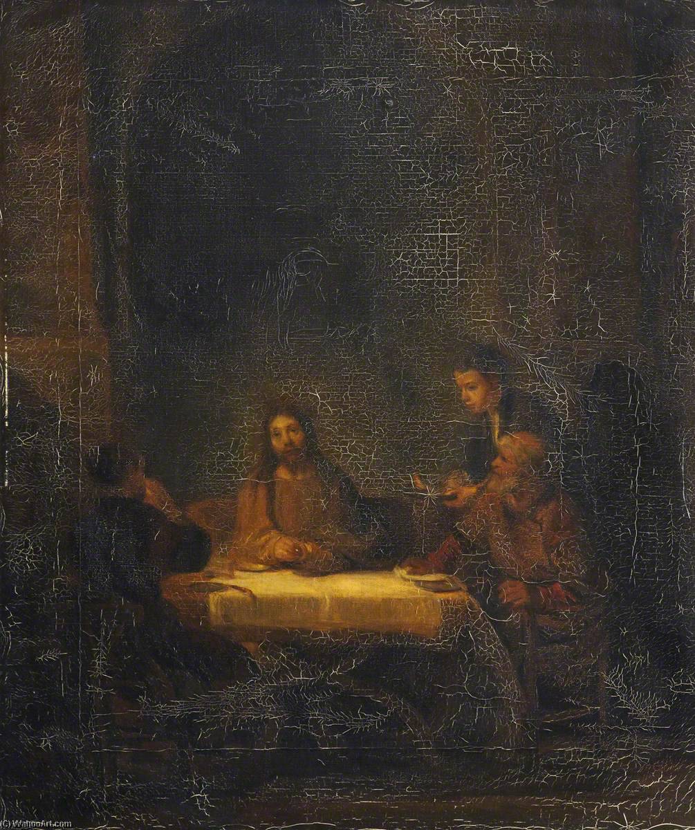 Supper At Emmaus (after Rembrandt Van Rijn) — Thomas Stuart Smith