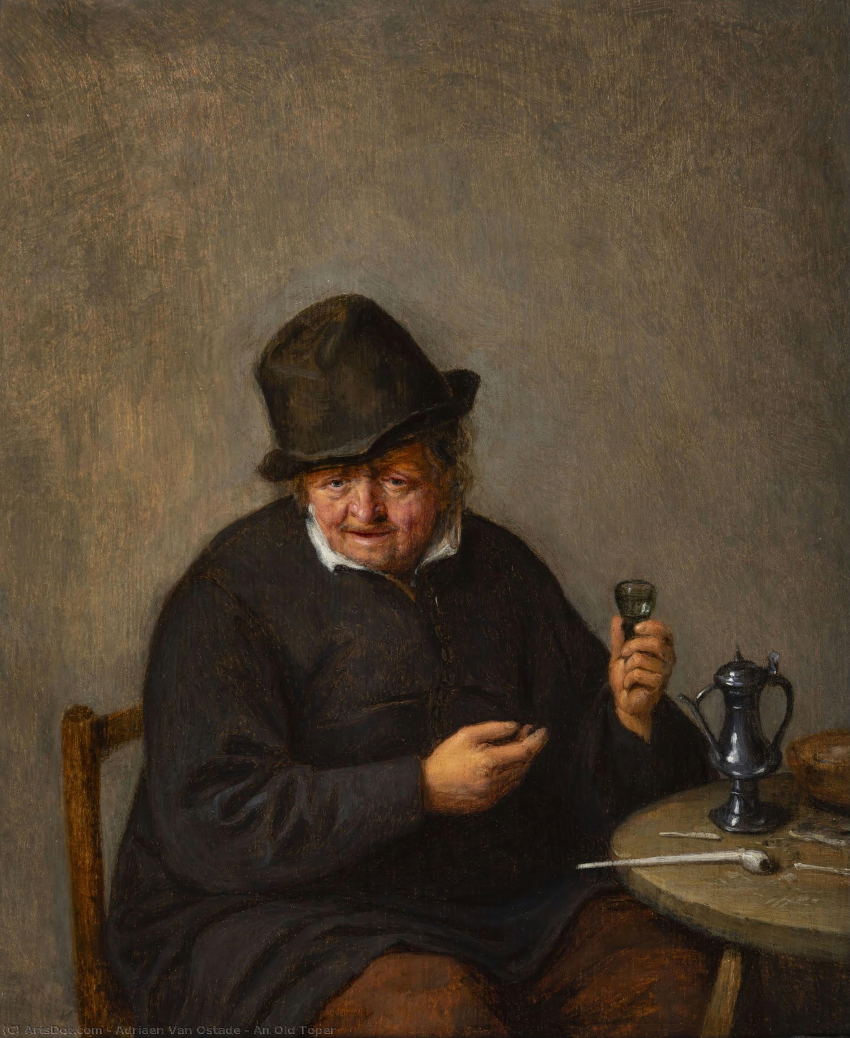 An Old Toper — Адриаан Ван Остад