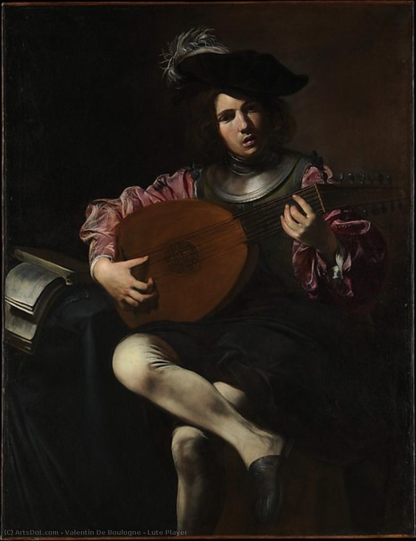 Lute Player — ヴァランタン・ド・ブローニュ