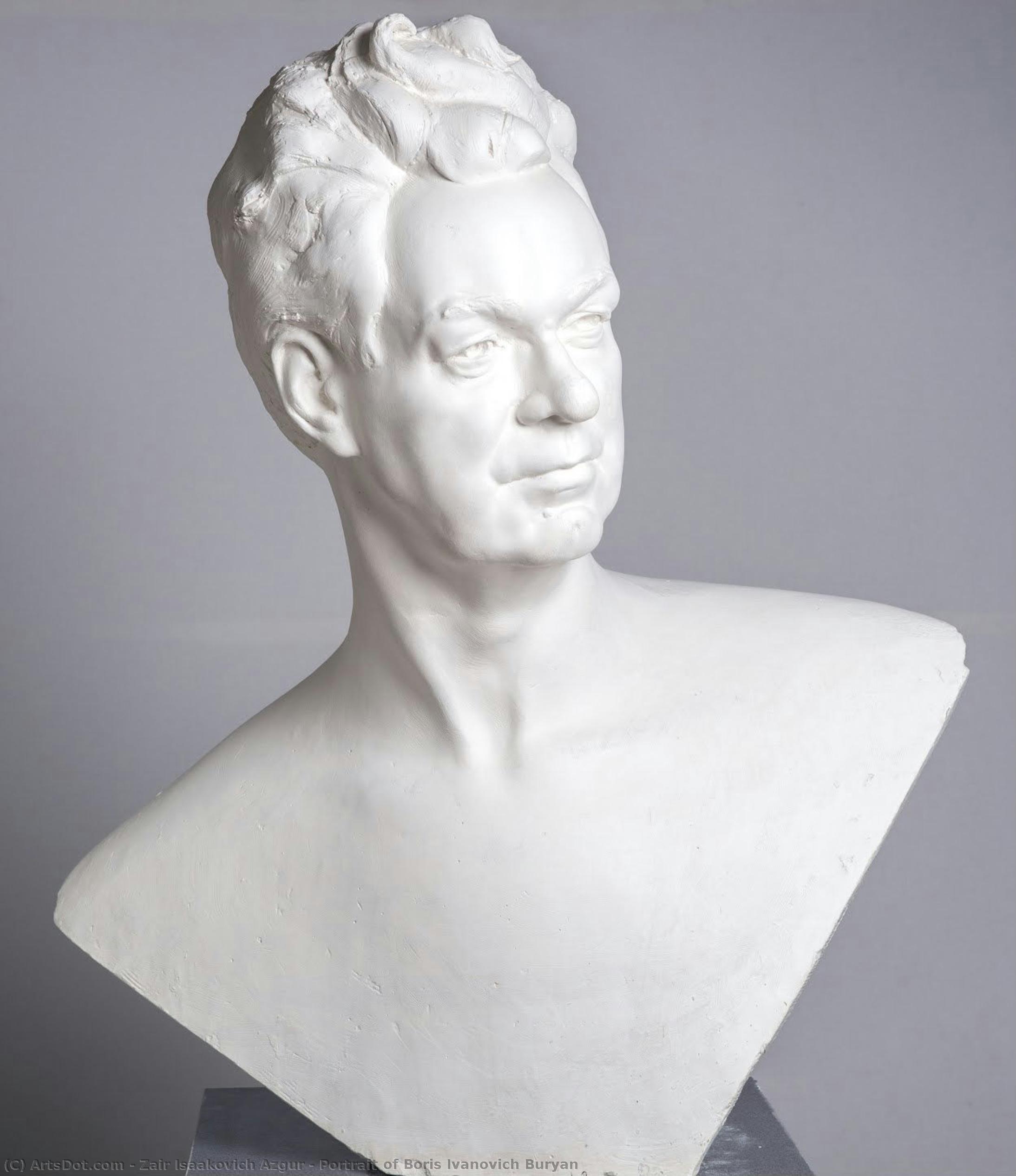 Portrait Of Boris Ivanovich Buryan — Zair Isaakovich Azgur