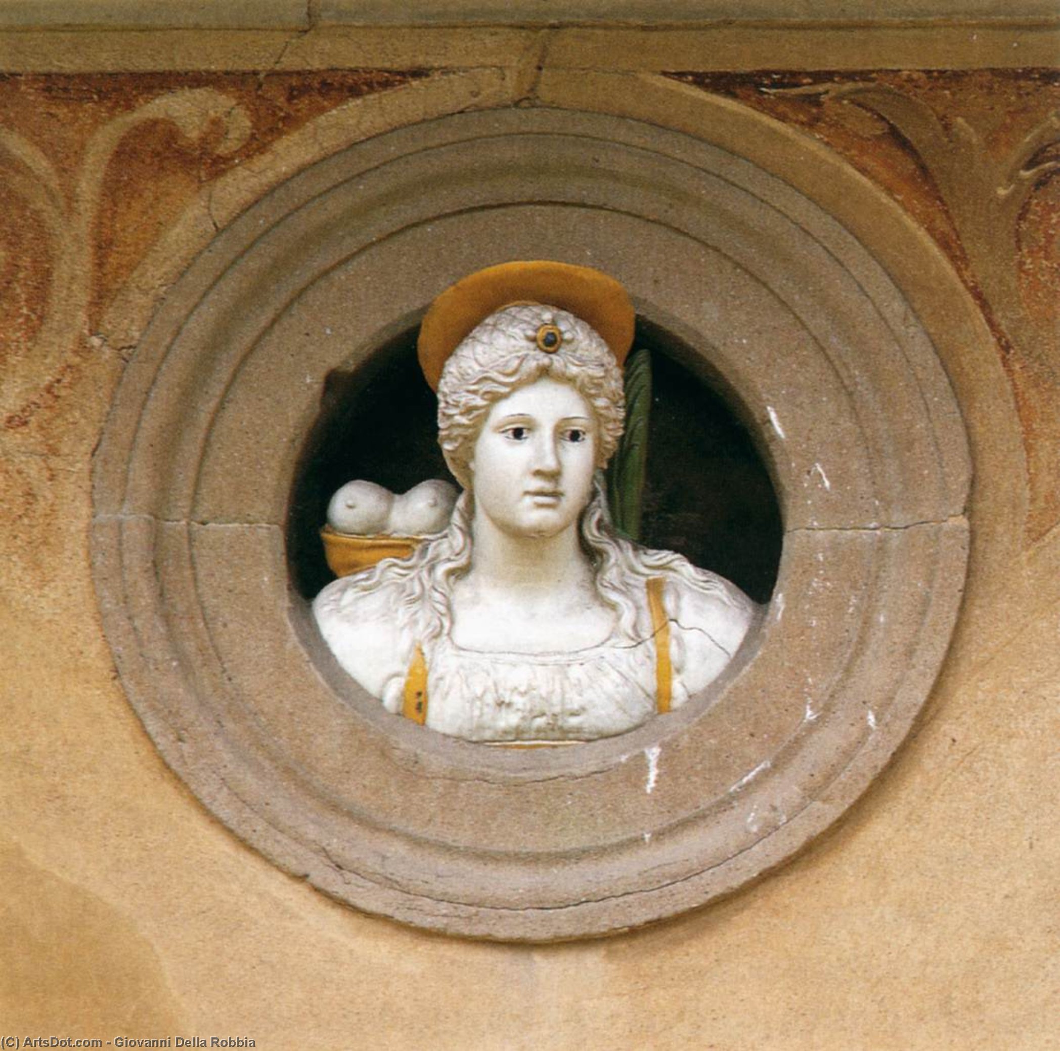 Sankt Agatha — Giovanni Della Robbia