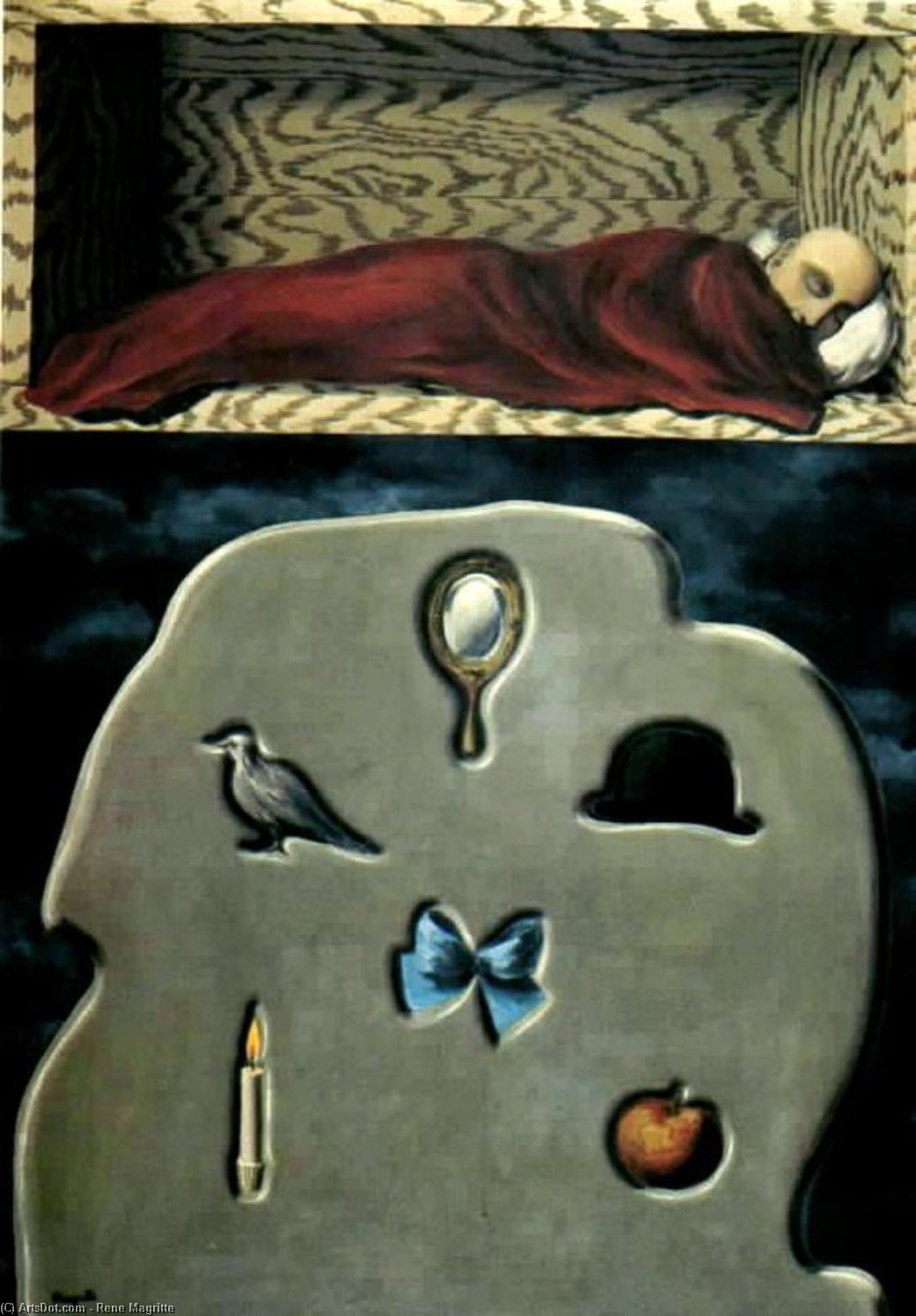 The Reckless Sleeper — Рене Магритт