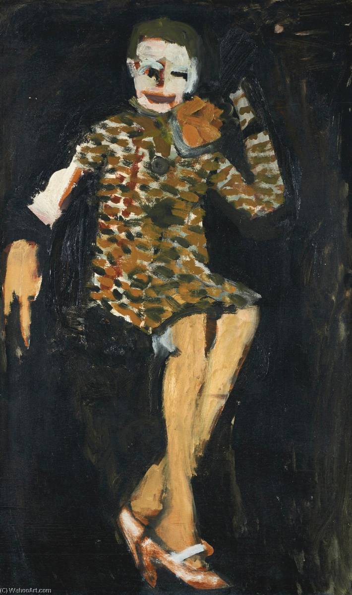 Portrait Of Mrs Wall — Sir Howard Hodgkin