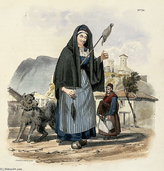 Farmers In The Valley Of The Ariege — James Duffield Harding