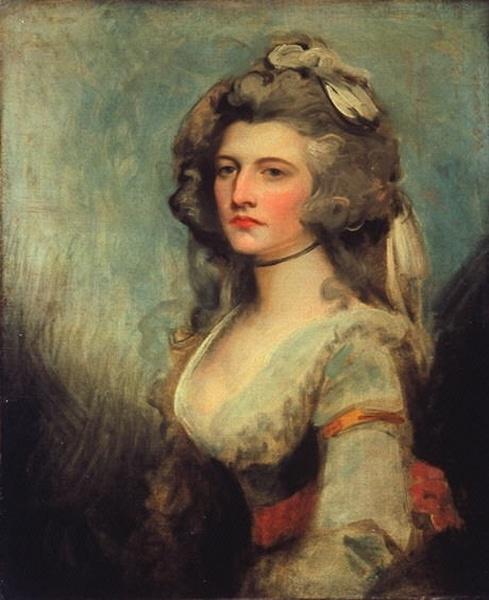 Portrait Of Sarah Curran — George Romney