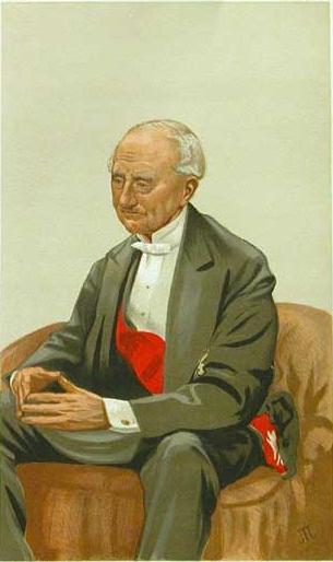Caricature Of Admiral Sir Hastings Reginald Yelverton — Jacques Joseph Tissot