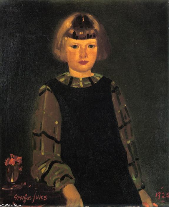 Portrait Of Miss Ruth Breslin — George Benjamin Luks