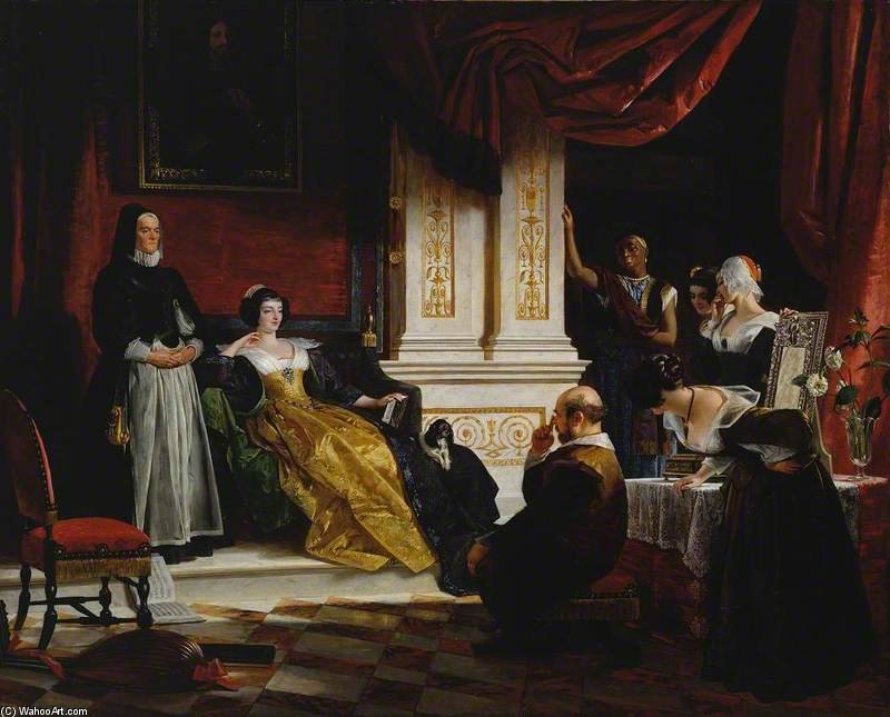 Sancho Panza In The Apartment Of The Duchess — チャールズ・ロバート・レスリー