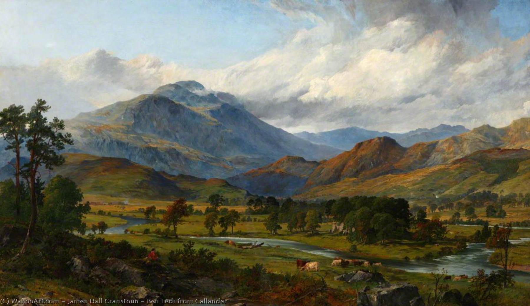 Ben Ledi From Callander — James Hall Cranstoun