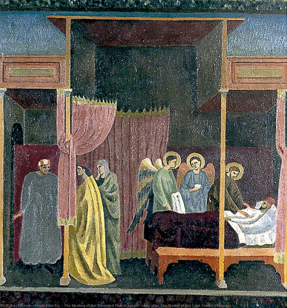 The Healing Of The Wounded Man Of Lerida (copy After The Master Of The Saint Cecilia Altarpiece) — Roger Eliot Fry