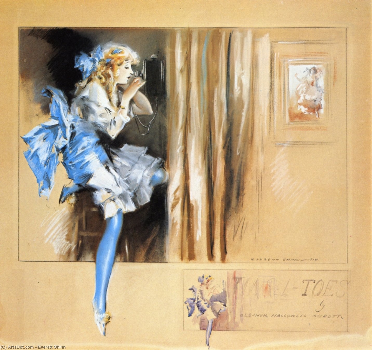Tinsel Toes — Everett Shinn