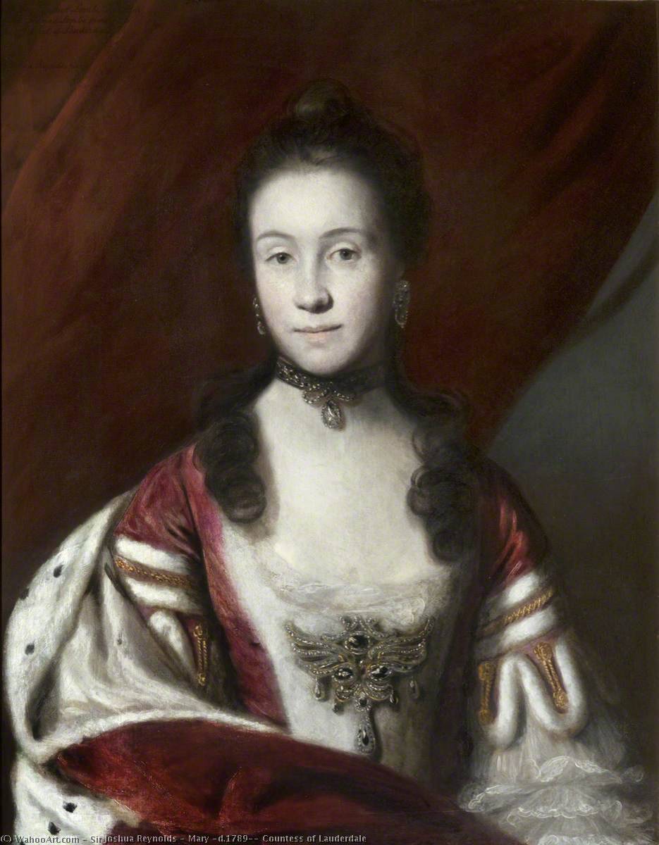 Mary (d.1789), Countess Of Lauderdale — Sir Joshua Reynolds