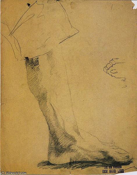 Study Of A Leg — アルビン・エガー＝リエンツ