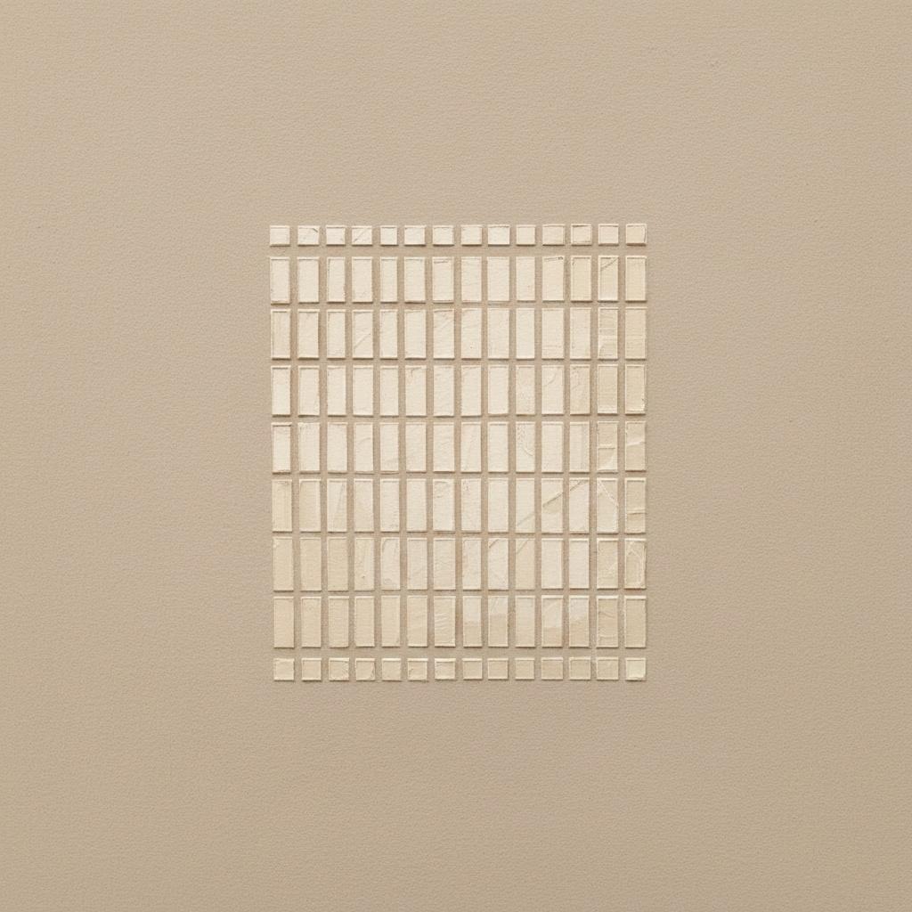 Monolithic Serenity: A Singular Study Of Rhythmic Sand And Minimalist Form — David Moreau