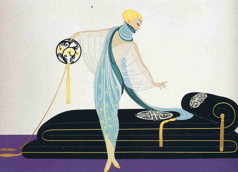 The Salon — Erté