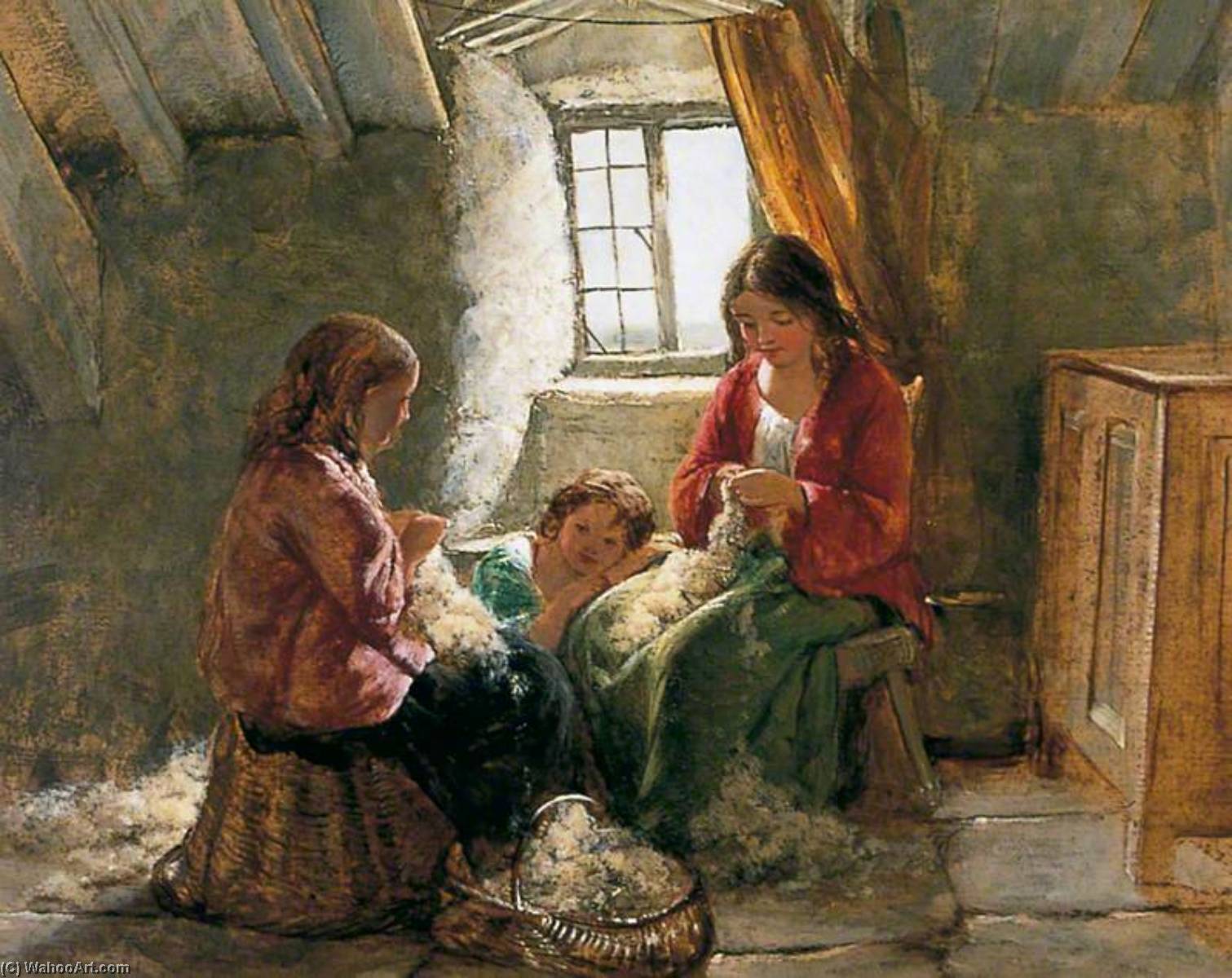 A Welsh Interior — Edward John Cobbett