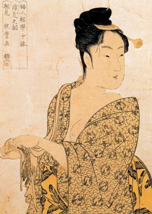 The Hour Of The Cock — Kitagawa Utamaro