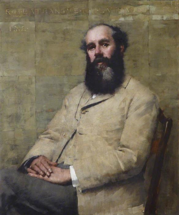 R. H. La Thangue (also Known As Portrait Of The Artist's Father) — Henry Herbert La Thangue