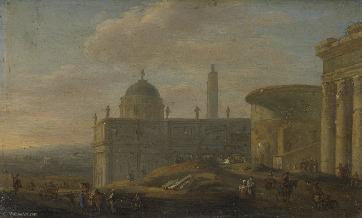 Italian Townscape — Jacob Van Der Ulft