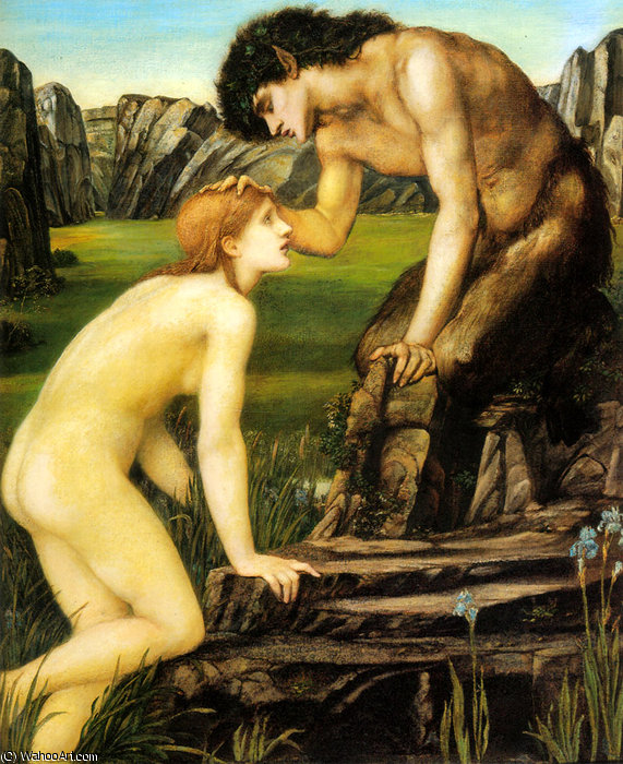 Pan And Psyche — Edward Kolij Barn-džons