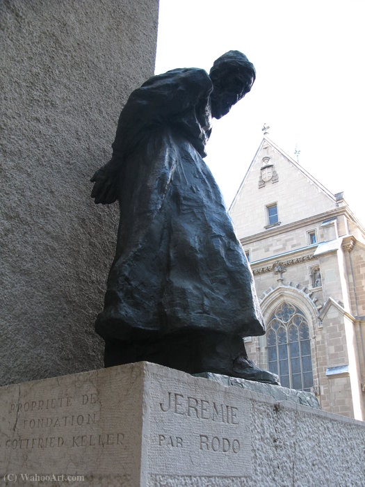Jeremie, Saint-pierre Cathedral (geneva) — Auguste De Niederhausern