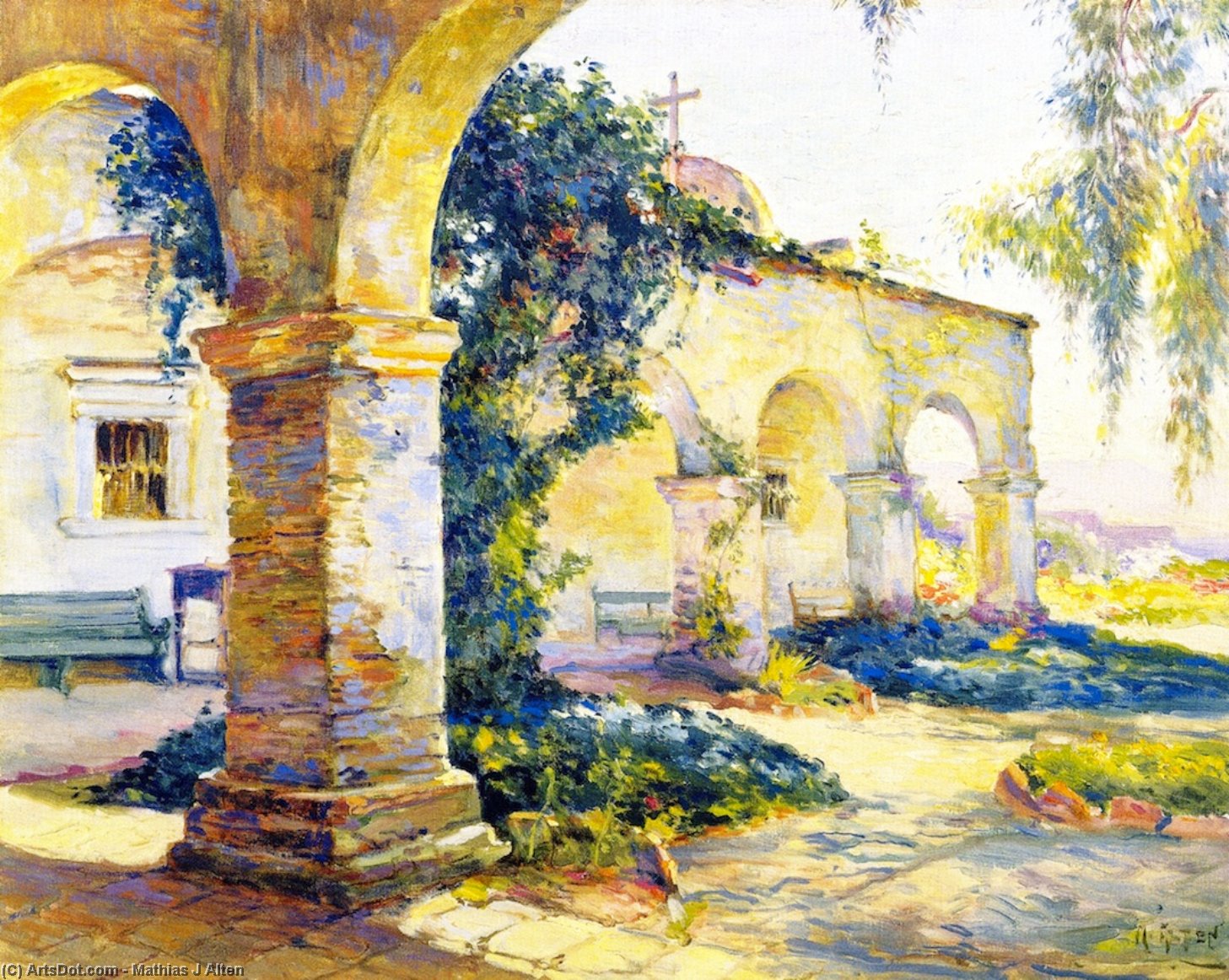 Mission At Capistrano — Mathias Joseph Alten