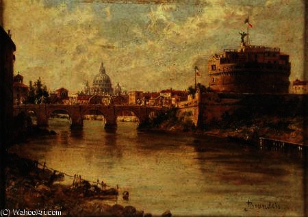 Castel Sant'angelo And St. Peter's — Antonietta Brandeis