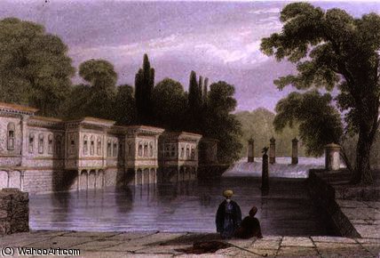The Palace Of The Sweet Waters — William Henry Bartlett