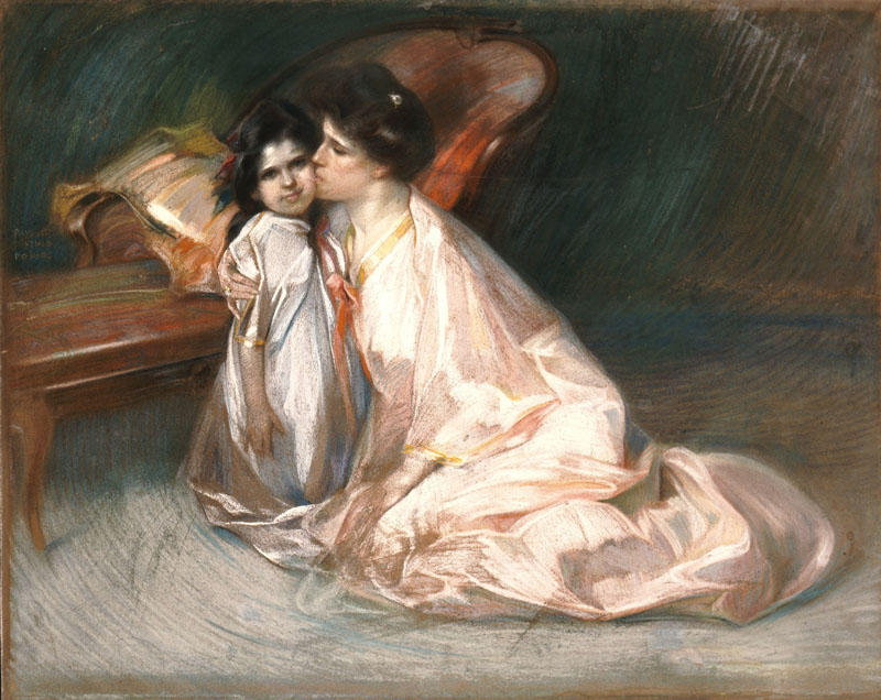Mother With Daughter — Paul Mathiopoulos