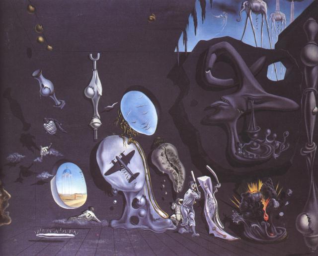 Melancholy, 1945 — Salvador Dalí