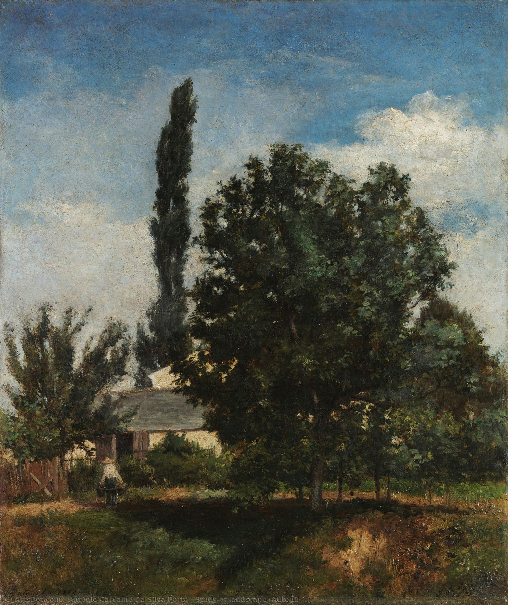 Study Of Landscape (auteuil) — シルヴァ・ポルト
