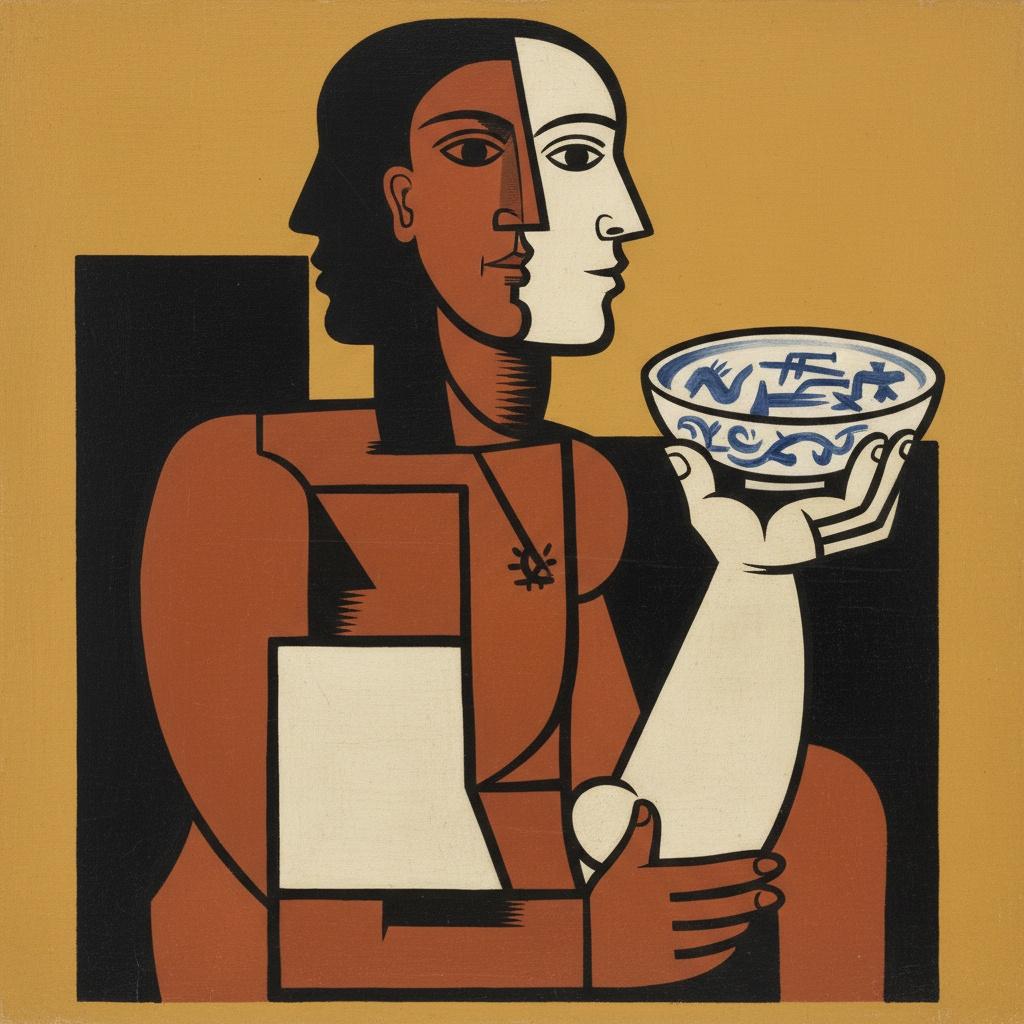 The Equilibrium Of Dualities: A Fragmented Silhouette — Marc Duvallier