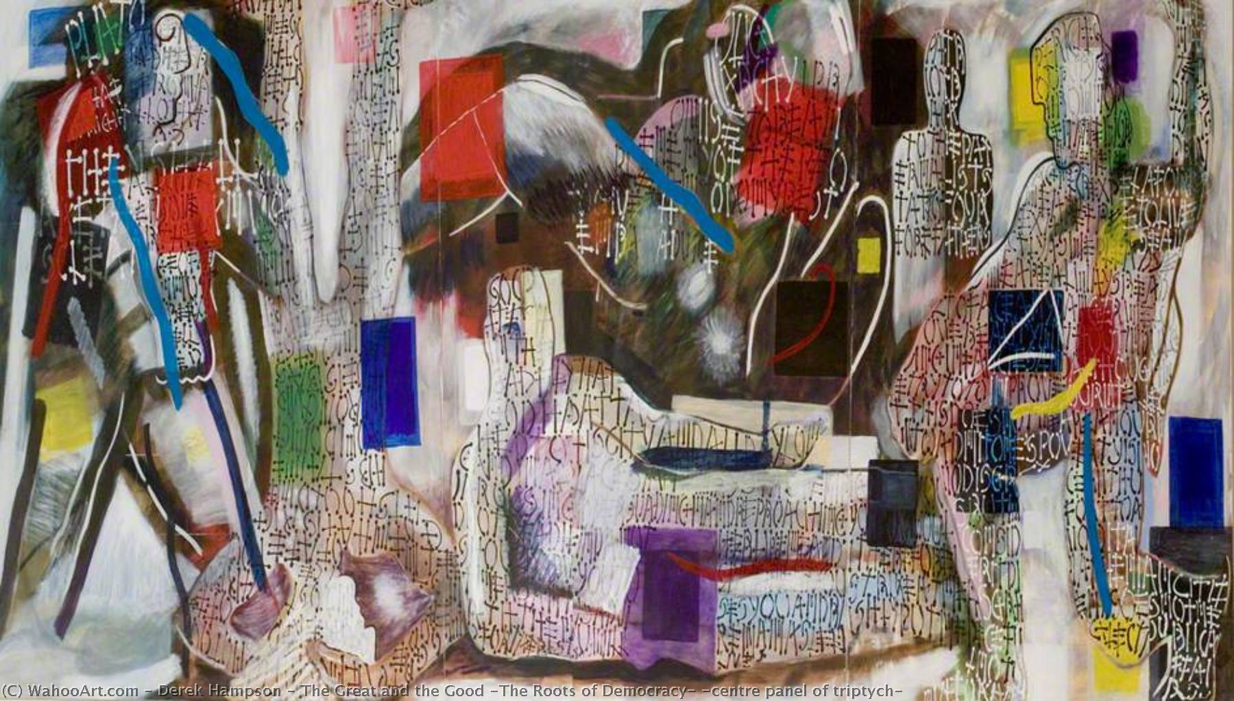 The Great And The Good (the Roots Of Democracy) (centre Panel Of Triptych) — Derek Hampson