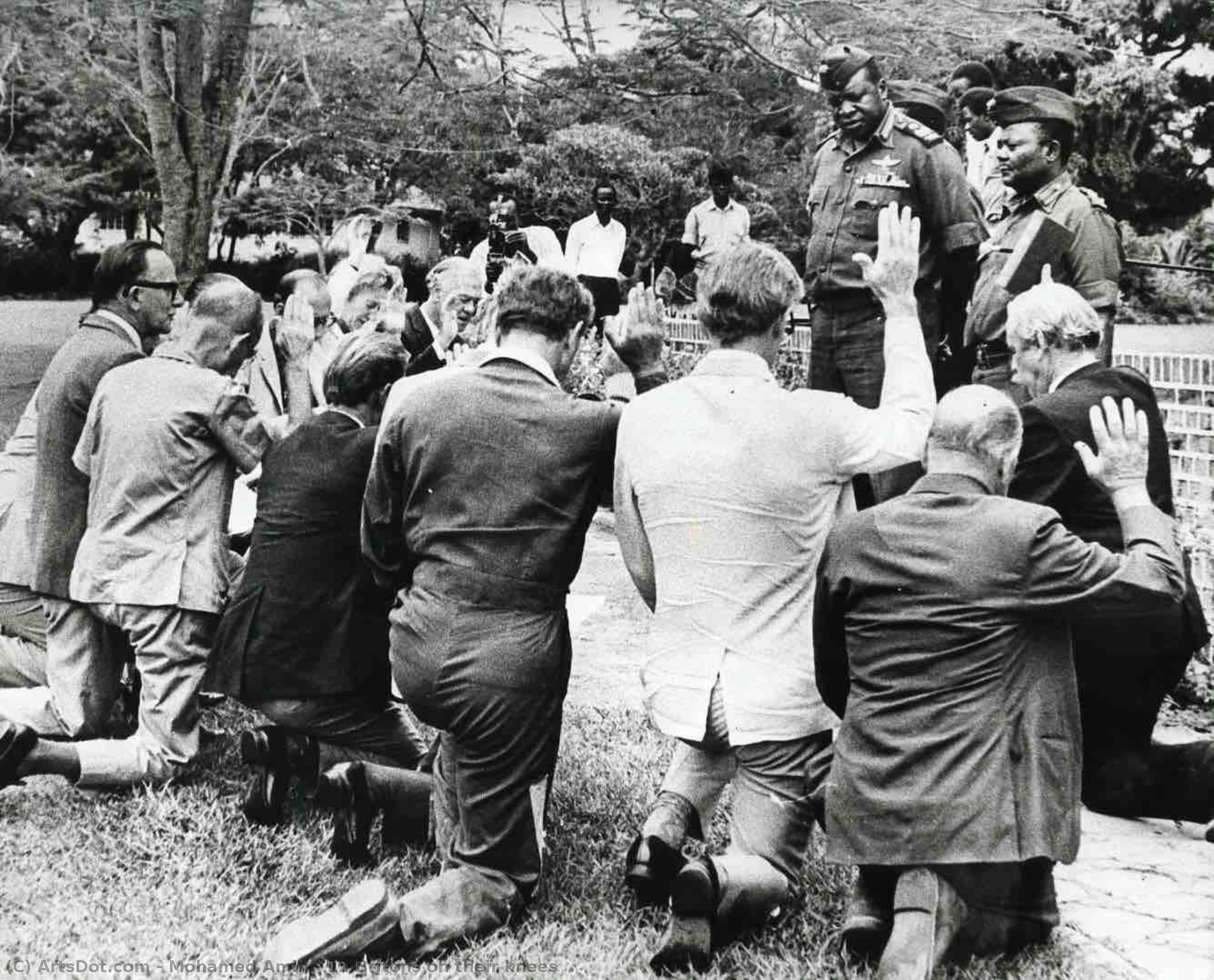 12 Britons On Their Knees — Mohamed Amin
