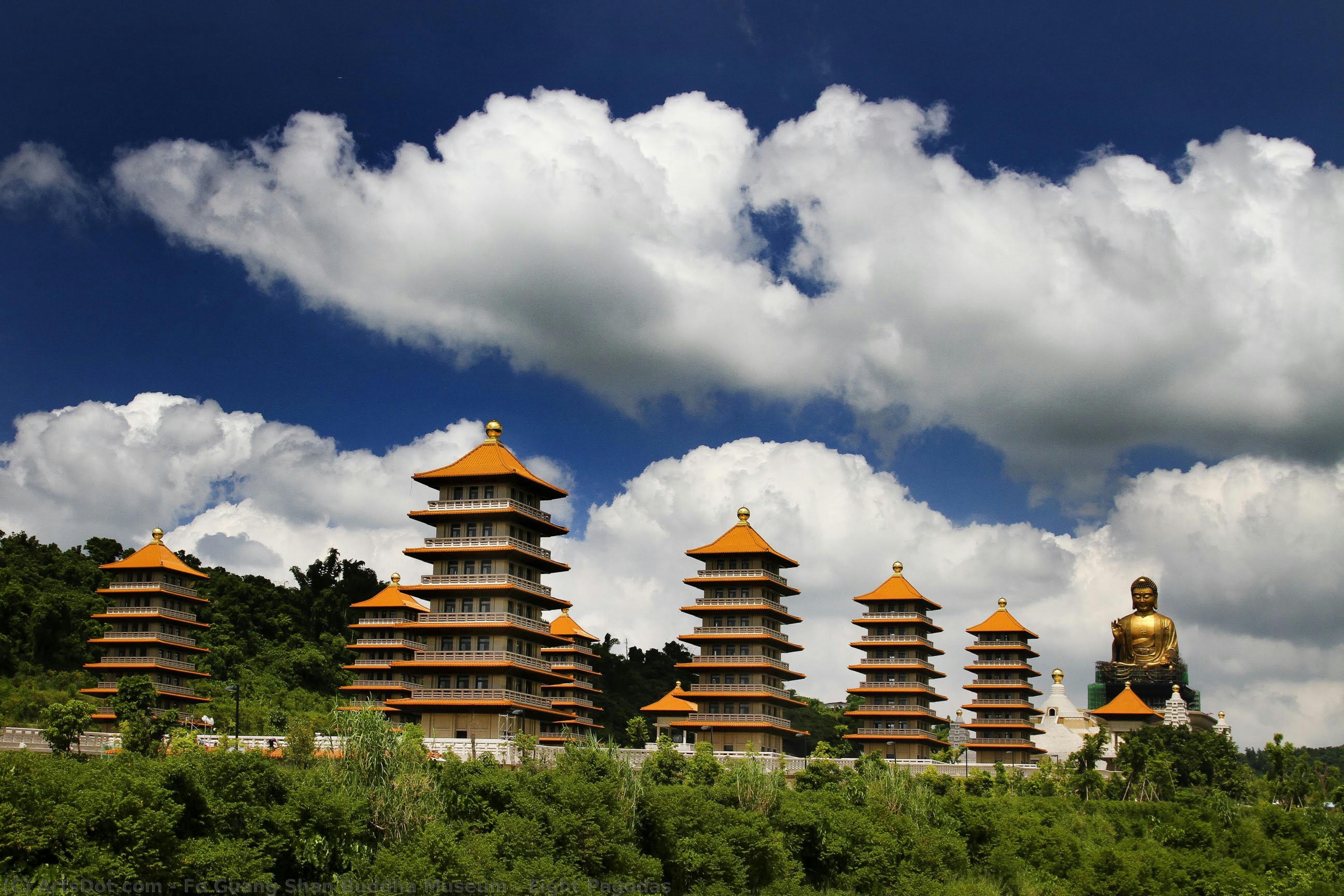 Eight Pagodas — Fo Guang Shan Buddha Museum