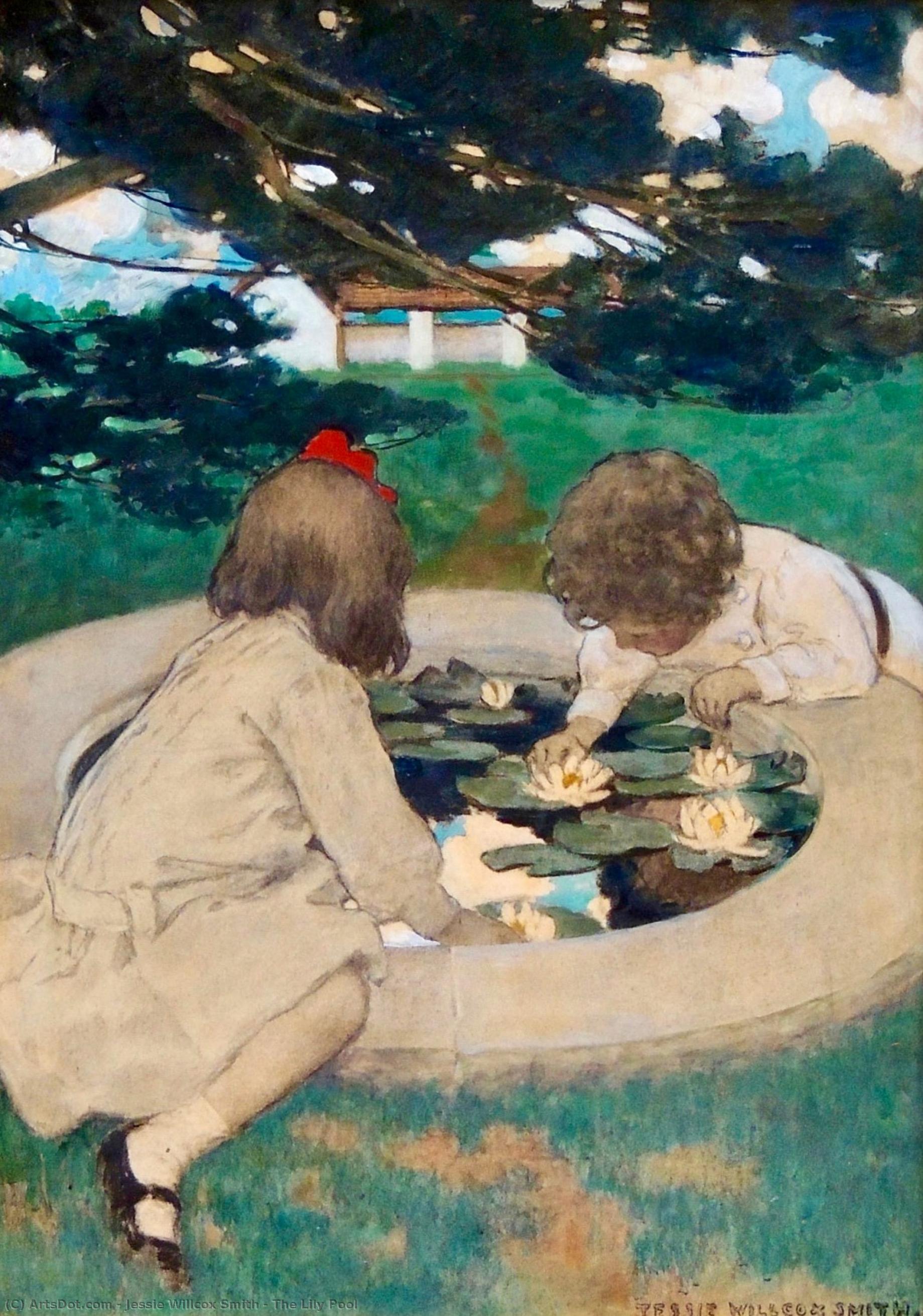 The Lily Pool — Jessie Willcox Smith