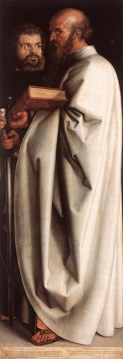 The Four Holy Men (mark And Paul) — Albrecht Dürer