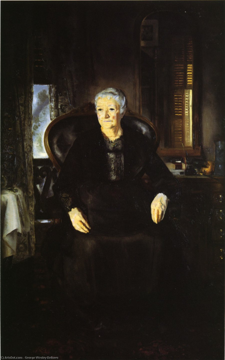 Portrait Of My Mother — George Wesley Bellows