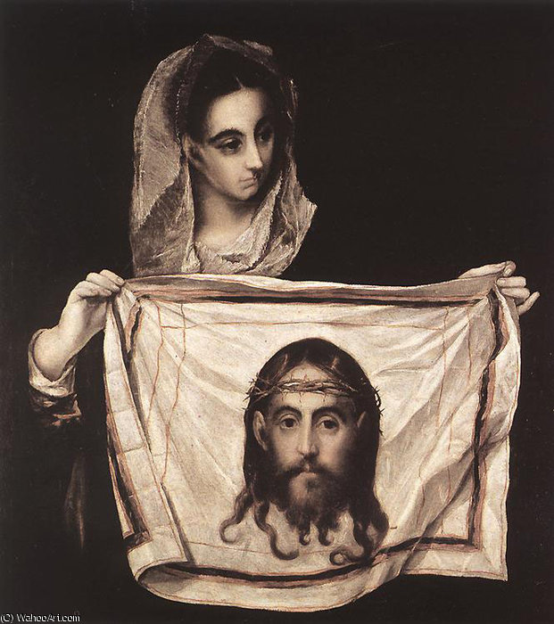 St Veronica With The Sudary — El Greco