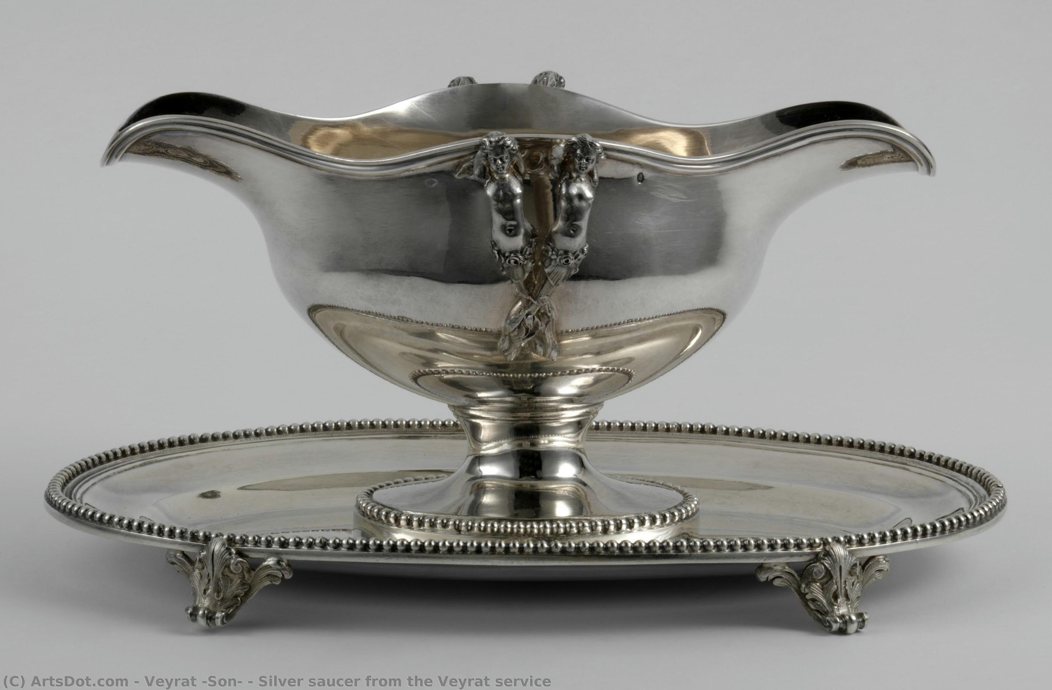 Silver Saucer From The Veyrat Service — Veyrat (son)