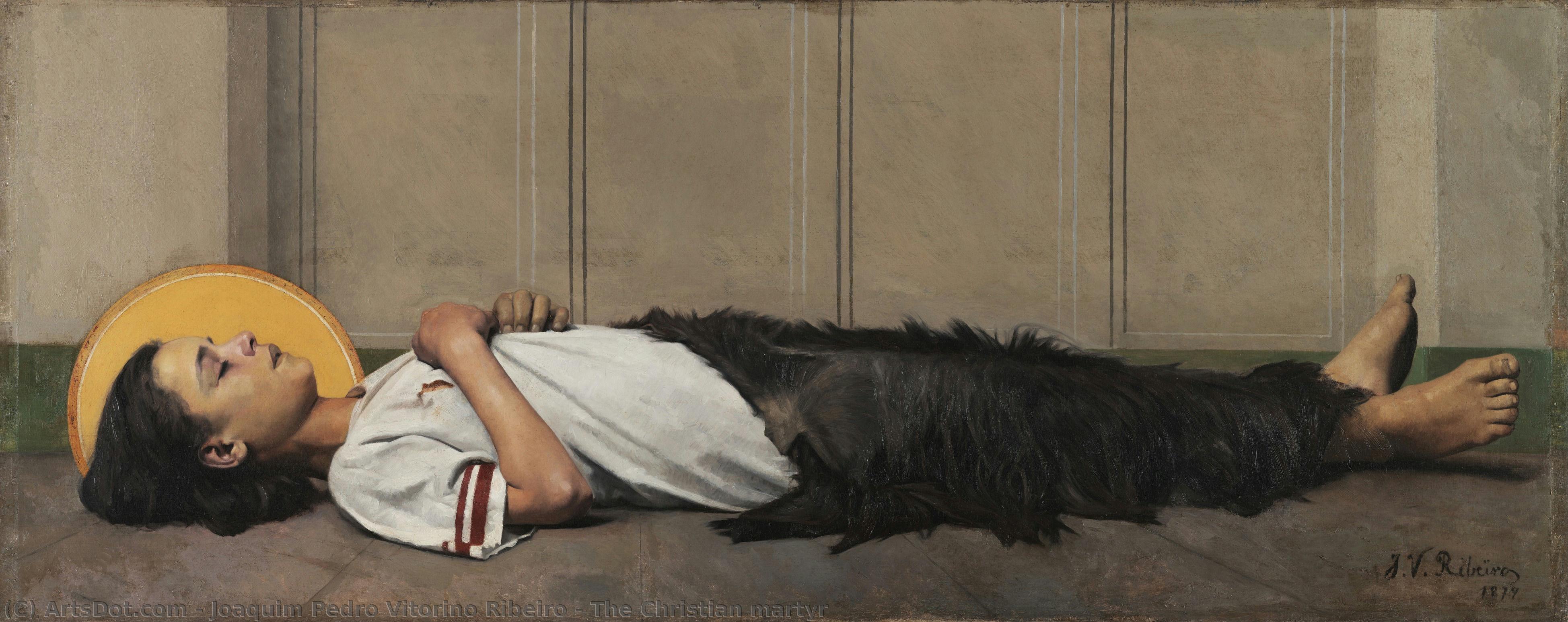 The Christian Martyr — Joaquim Pedro Vitorino Ribeiro