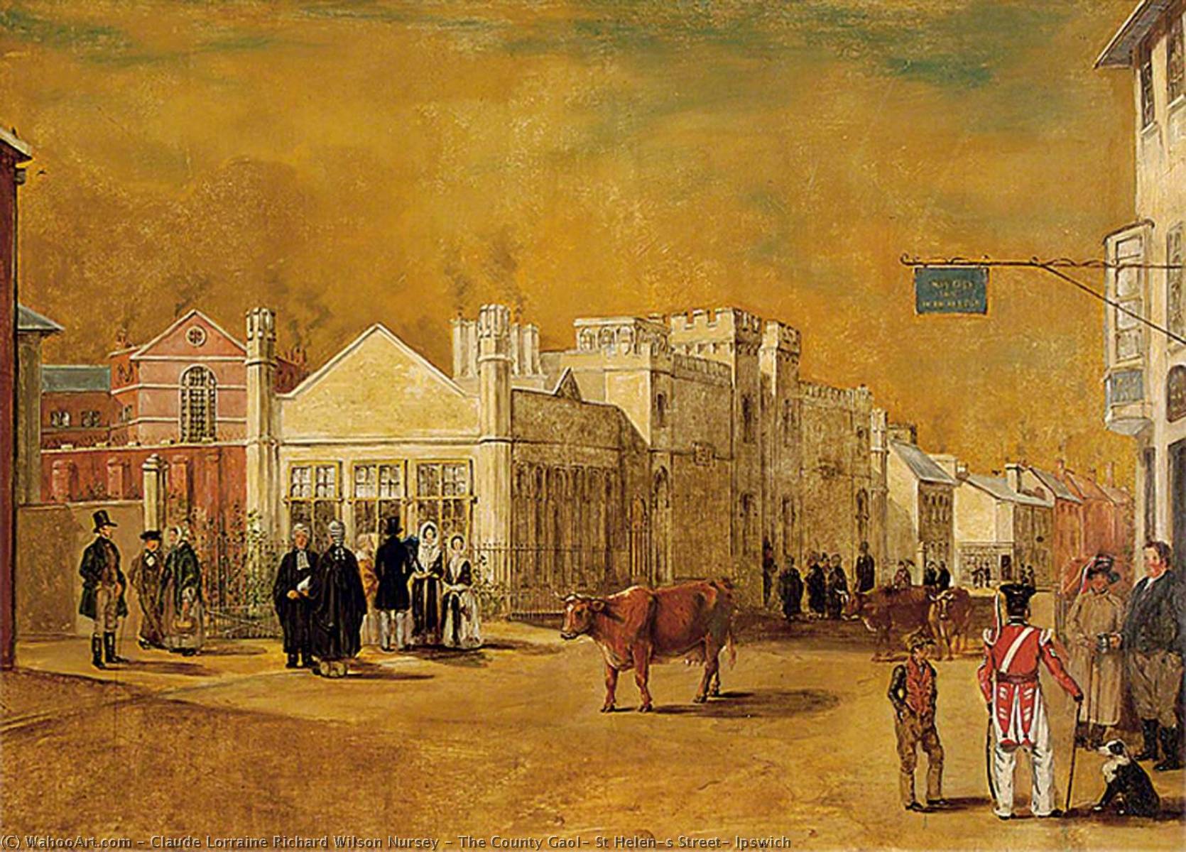 The County Gaol, St Helen's Street, Ipswich — Claude Lorraine Richard Wilson Nursey