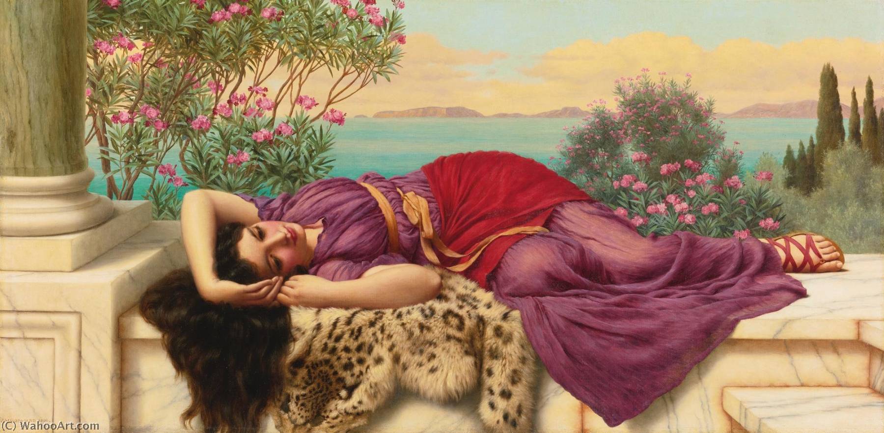Dolce Far Niente — R.b.a John William Godward