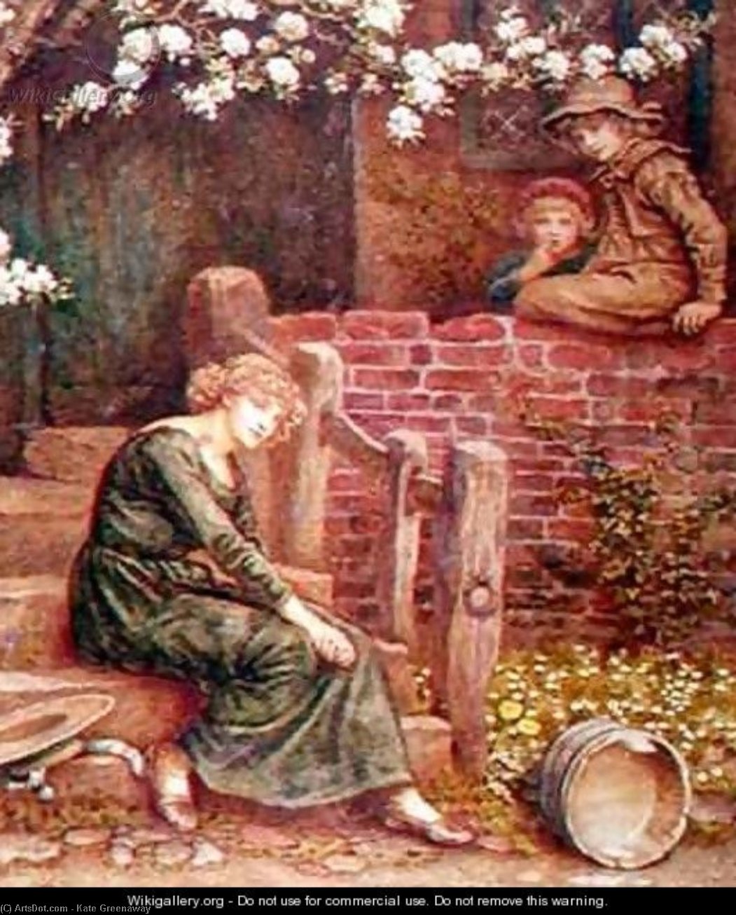 The Fable Of The Girl And Her Milk Pail — Kate Greenaway