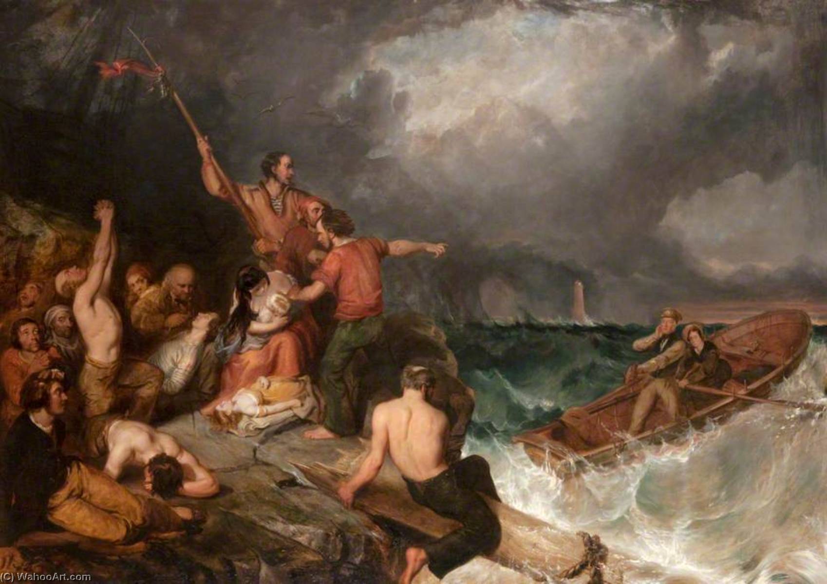 The Wreck Of The Forfarshire — Thomas Musgrave Joy