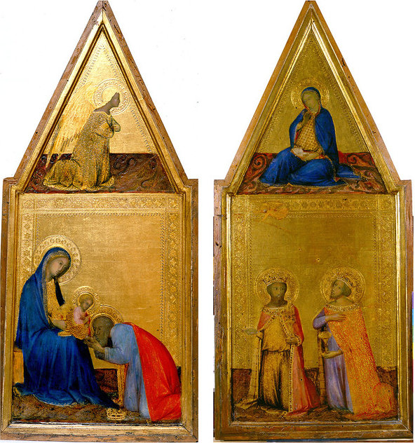 The Annunciation ^ Adoration Of The Magi — Naddo Ceccarelli