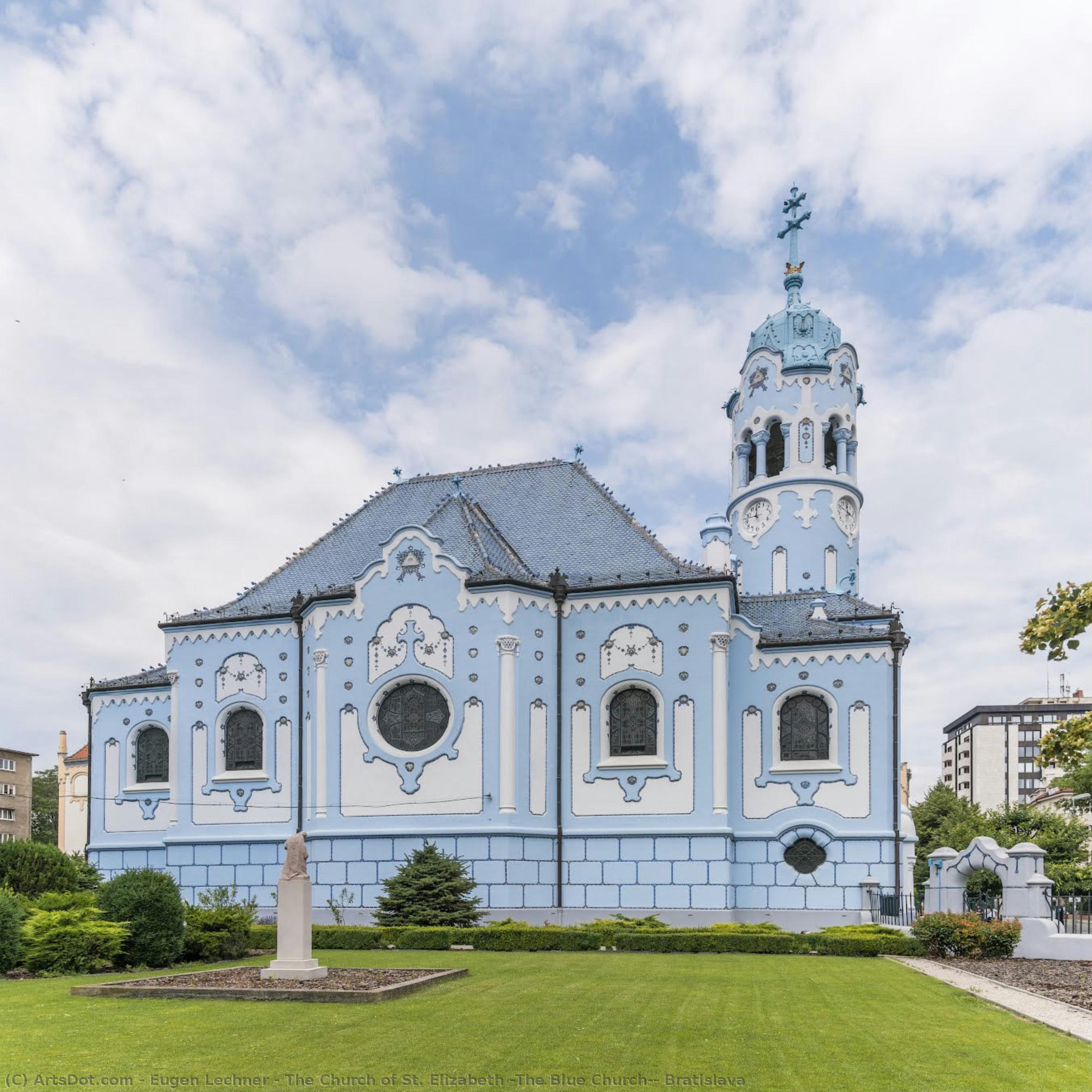 The Church Of St. Elizabeth (the Blue Church), Bratislava — Eugen Lechner